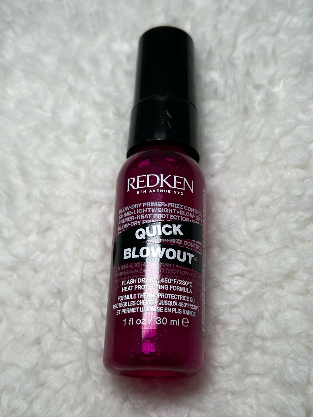Redken Quick Blowout Heat Protectant Spray 1 oz New